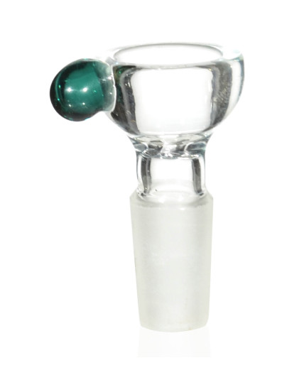 Green Orb Bowl/Slide - 14mm 