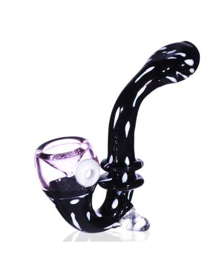 5" Gandalf Girly Sherlock Pipe with Pink Tip - Pink