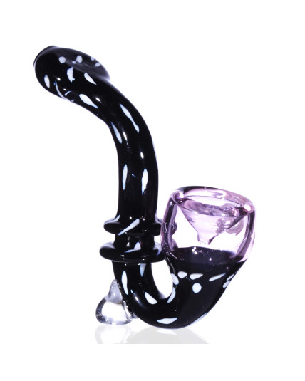 5" Gandalf Girly Sherlock Pipe with Pink Tip - Pink