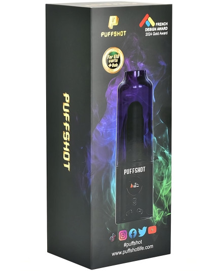 Puffshot Portable Vapor Cup Vaporizer - Black