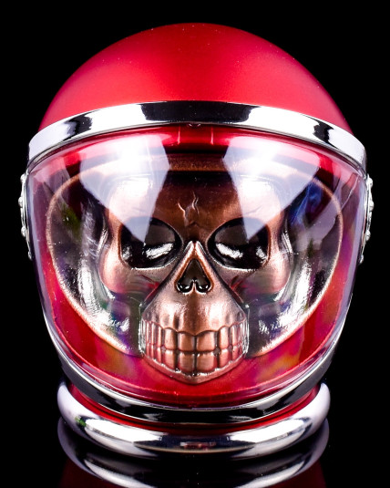 Skull Helmet Dry Herb Grinder - 63mm