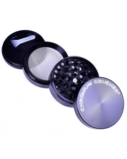 Dream's Herb - Chromium Crusher® - Dual Four Part Grinders - 55mm - Black
