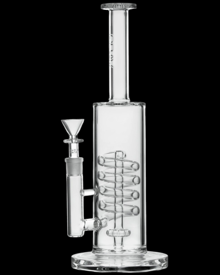 GRAV® Clear Coil Showerhead Water Pipe Bong
