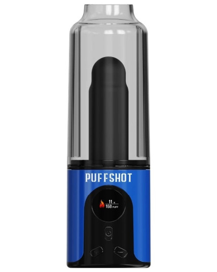 Puffshot Portable Vapor Cup Vaporizer - Blue