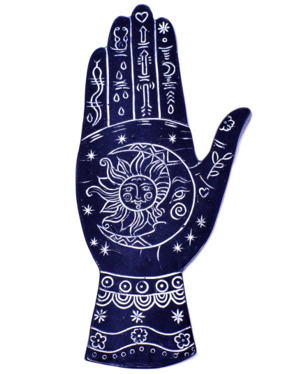 Sun and Moon Palmistry Incense Burner