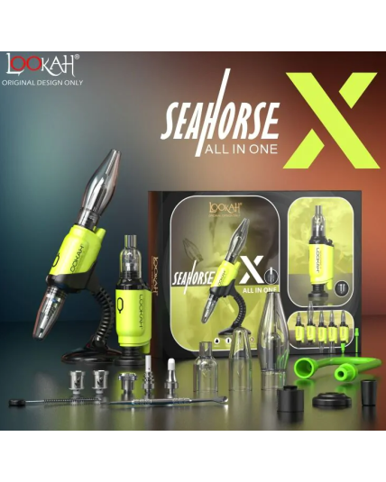 Lookah Seahorse X All In One - Neon Green