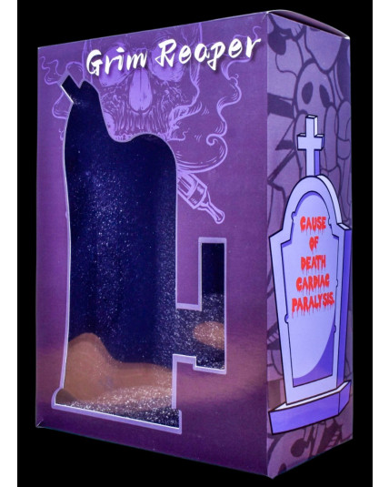8" Grim Ripper Skull Bong