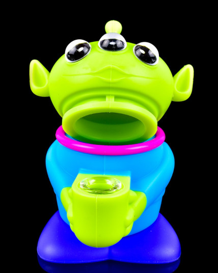 Green Buddy - Toy Story Alien Silicone Bong