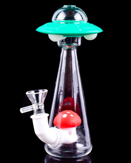 The Starshrooms - Silicone Hybrid Mario UFO Bong