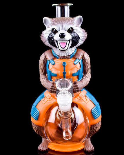 Rogue Raccoon Bong -  One-of-One SmokeDay Limited Drop