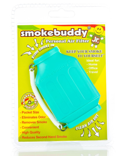 Teal Smokebuddy Junior Personal Air Filter