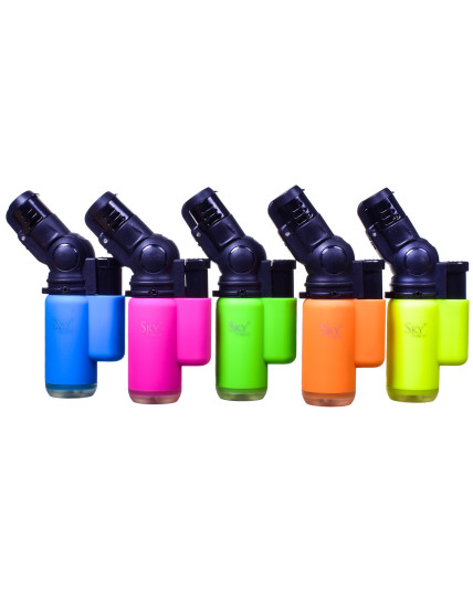 Sky® Torch - Premium Mini Swivel Neon Angled Torch Lighter