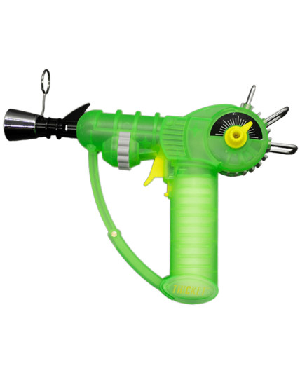 Glow In The Dark Lime Thicket Spaceout Raygun Torch Lighter - Glow Lime