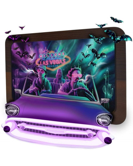 Bat Country 3D High Def Wood Rollin' Tray - Small