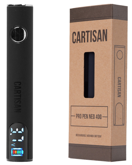Cartisan Pro Pen Neo 400mAh 510 Battery - Black
