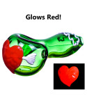 The Power Of Love - 3" Glow In The Dark Heart
