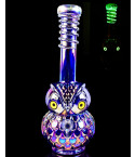 Nocturnal Hoot - 12" Glow In The Dark Owl Bong