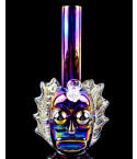 Luminous Portal - Glow-In-The-Dark Rick & Morty Bong - Rainbow Iridescent
