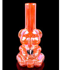 SmokeDay's Baby Honey Bear Bong - Shiny Orange