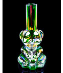 SmokeDay's Baby Honey Bear Bong - Shiny Green