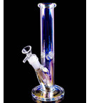 The Spectrum - 10" Electro Plated Cylinder Straight Bong