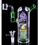 Enchanted Bloom - Atomic Glass - Rose Bong/Dab Rig