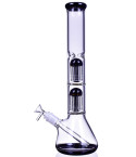 16" Double Tree Perc 16 Arm Beaker Bong