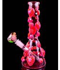 Hearts in Hearts Glow In The Dark Beaker Bong