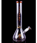 Tsunami Glass – 15” Ice Catcher Beaker Bong - Amber