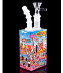 Festive Beats Juice Box Bong/Dab Rig