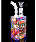 Juicy Burger Juice Box Bong/Dab Rig
