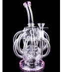 Atomic Glass - 10" Vortex Octopus Recycler Bong