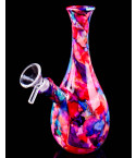 Ethereal Flow Marble Vase Bong - Pink