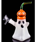 Ghostface Pumpkin Halloween Glow In The Dark Bong