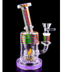 The Dreamcatcher Wigwag Mini Bong by Atomic Glass