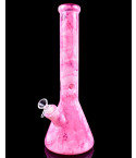 Cosmic Nebula - 15" Nebula Galaxy Beaker Bong - Pink