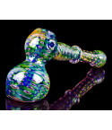 Anaconda's Smoke - 6" Bubble Trap Patch Work Hammer Bubbler