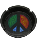 Peace Out - Four Holder Peace Symbol Ashtray