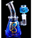 The Glacier Glycerin Beaker Bong - Blue