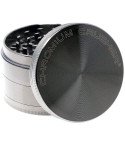 Hallucinating Herb - Chromium Crusher® - Dual Four Part Grinder - 50mm - Gun Metal