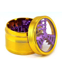 Herb Connect - Chromium Crusher® - Dual Four Part Grinder - 63MM