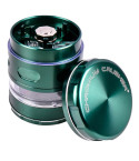 The Avatar - Chromium Crusher® - Precision Four-Part Glass Hybrid Grinder - 63MM - Lake Green