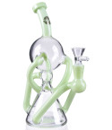 5-Arm Recycler Smoking Bong - Slime Green 