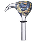 Glass Stem Slider Domed Funnel Style With Handle For Monster Zong