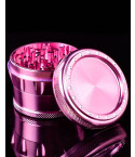 The Loyal - Chromium Crusher® - Precision Four-Part Large Grip Edge Grinder - 62MM - Pink