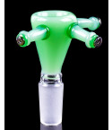 14mm Male Emerald Grip Bowl
