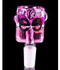 Cheech™ - 14mm Dual Glycerin Freezer Bowl - Pink/Purple