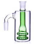 The Ship - 14mm 90° Double UFO Perc Ash Catcher  - Green