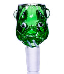 High Gorilla - 14mm Male Dry Herb Bowl - Green