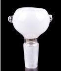 The Sky - 14mm Big Dry Herb Bowl - White